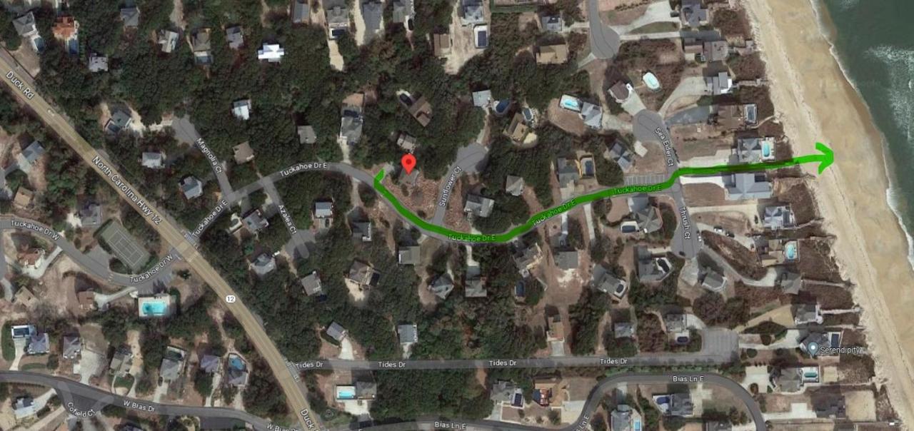 114 Sandbar, Private Pool, Short Walk To Beach Duck Exterior foto